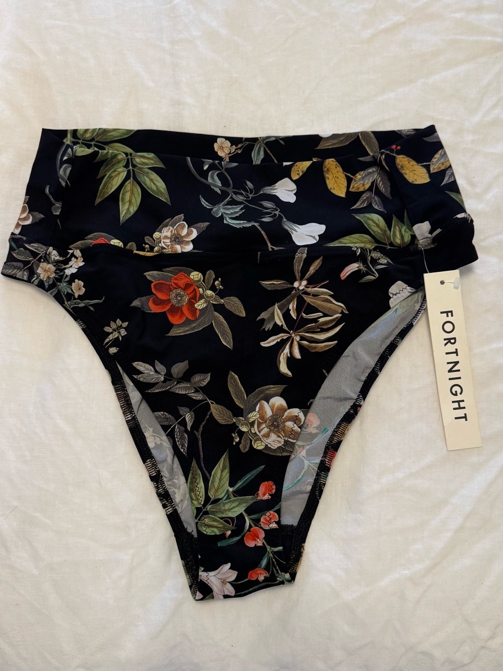 Fortnight Floral Bikini Bottom – NEW with Tags